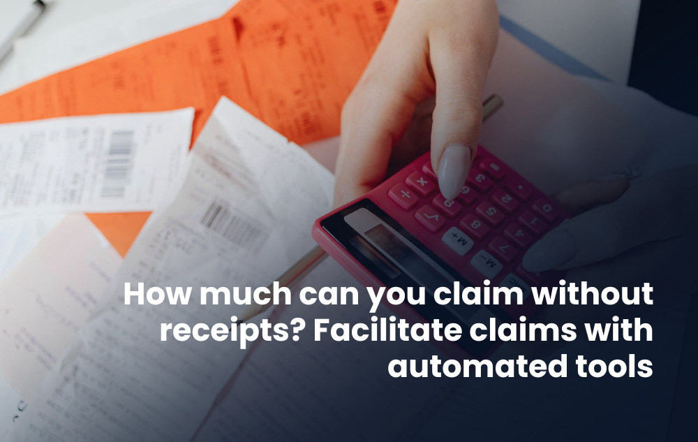 how much can you claim without receipts