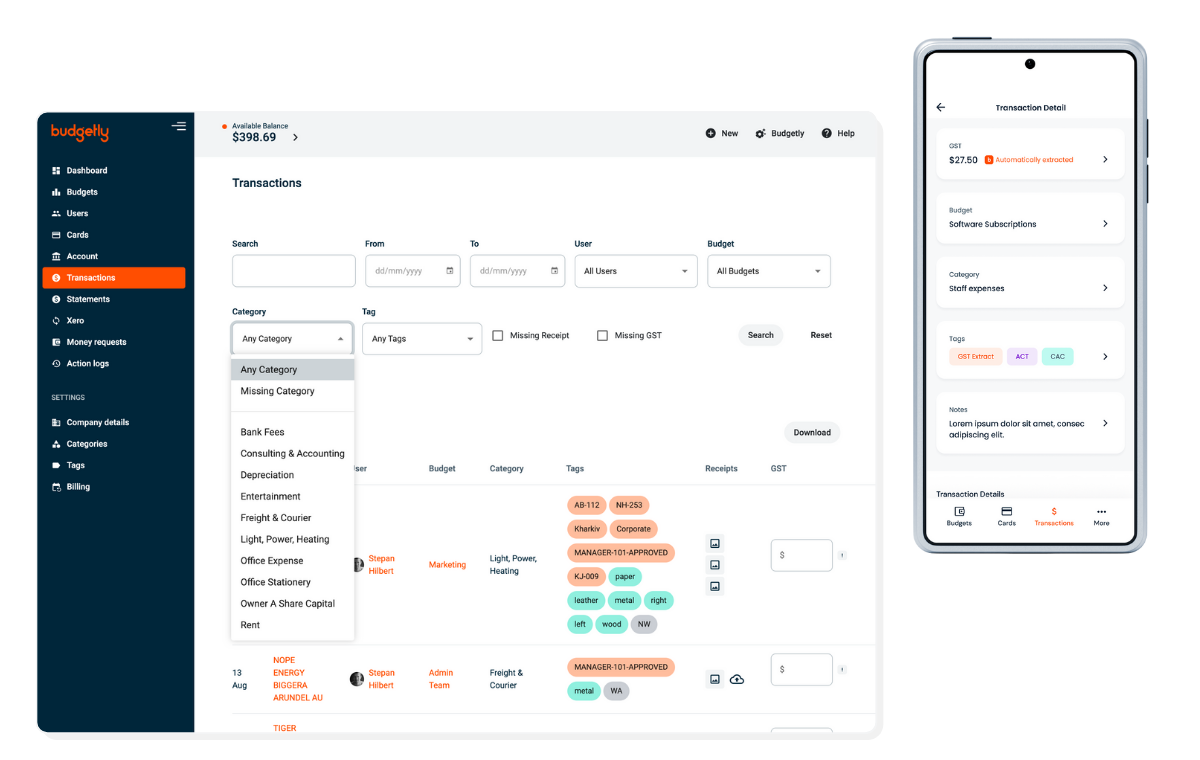 Real-time dashboards