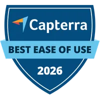 Capterra Best Ease of Use 2026
