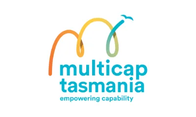 Multicap Tasmania logo