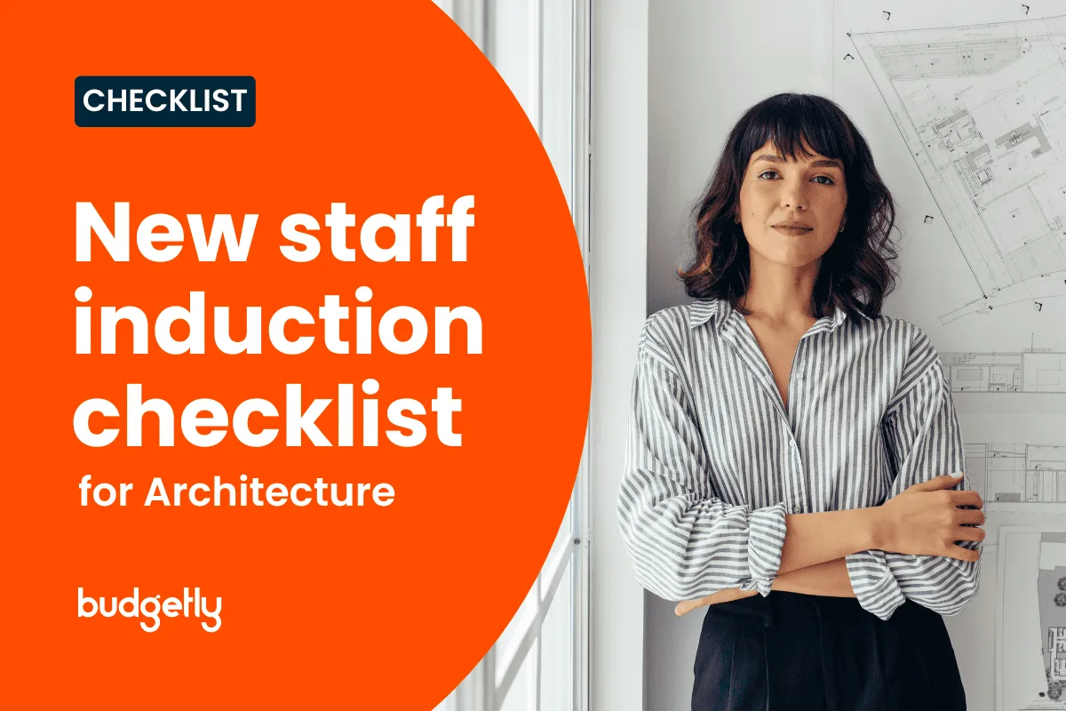 Free Staff Induction Checklist for Architecture industry