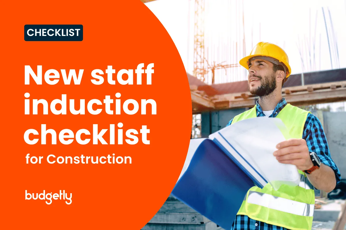Free Staff Induction Checklist for Construction industry