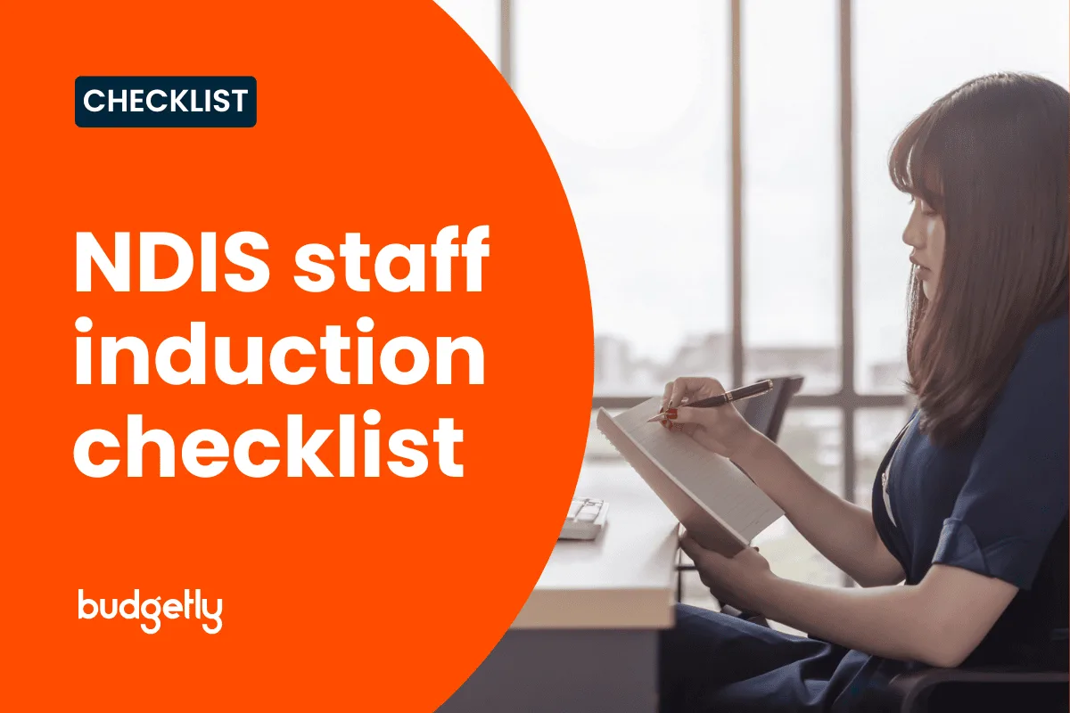 NDIS Staff Induction Checklist