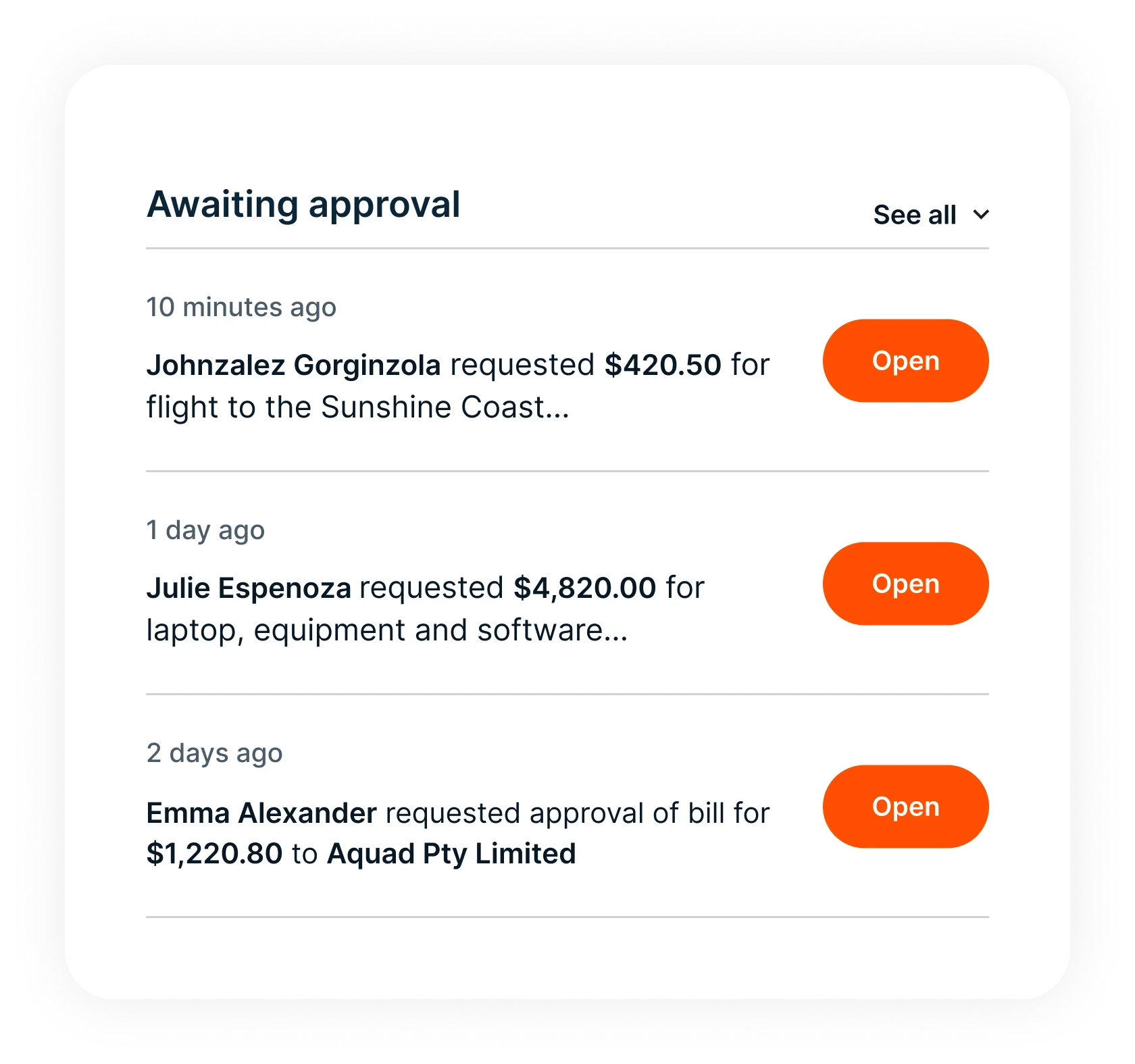 Same control loop as every Budgetly payment.