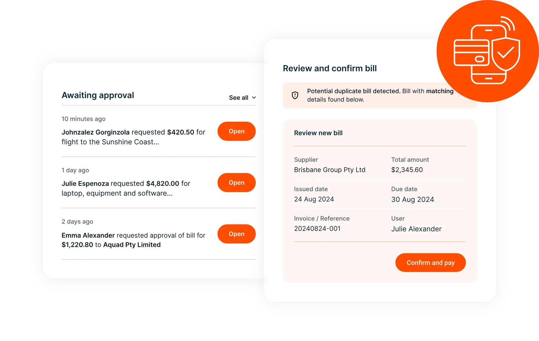 Budgetly security and audit controls